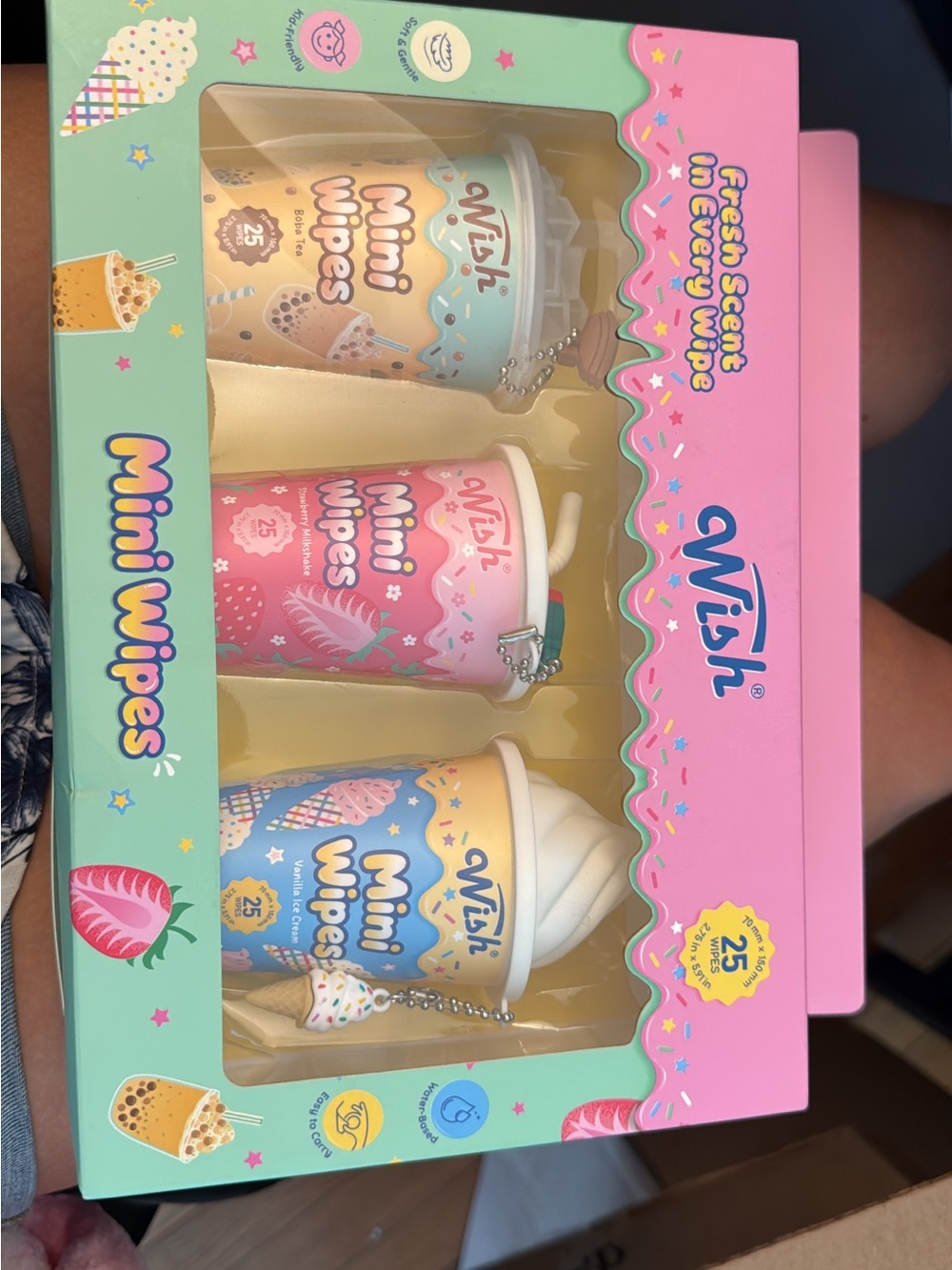 Mini Wipes Packaging